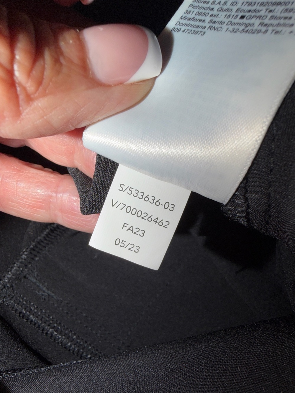 Athleta Black Womens Endless Highrise Black Dress Pants - Slim Tailored Style - Picture 7 of 8